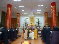 八關齋戒法會隆迅法師傳戒剪影